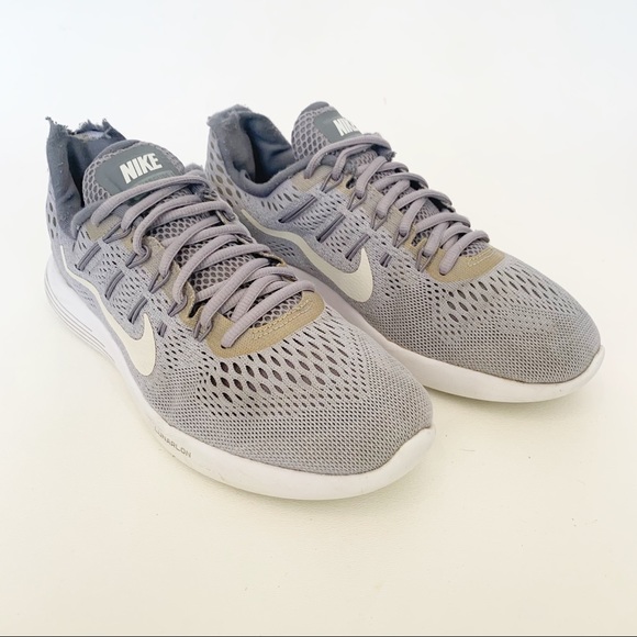 Nike Gray Sneakers Size 8 - Picture 2 of 10